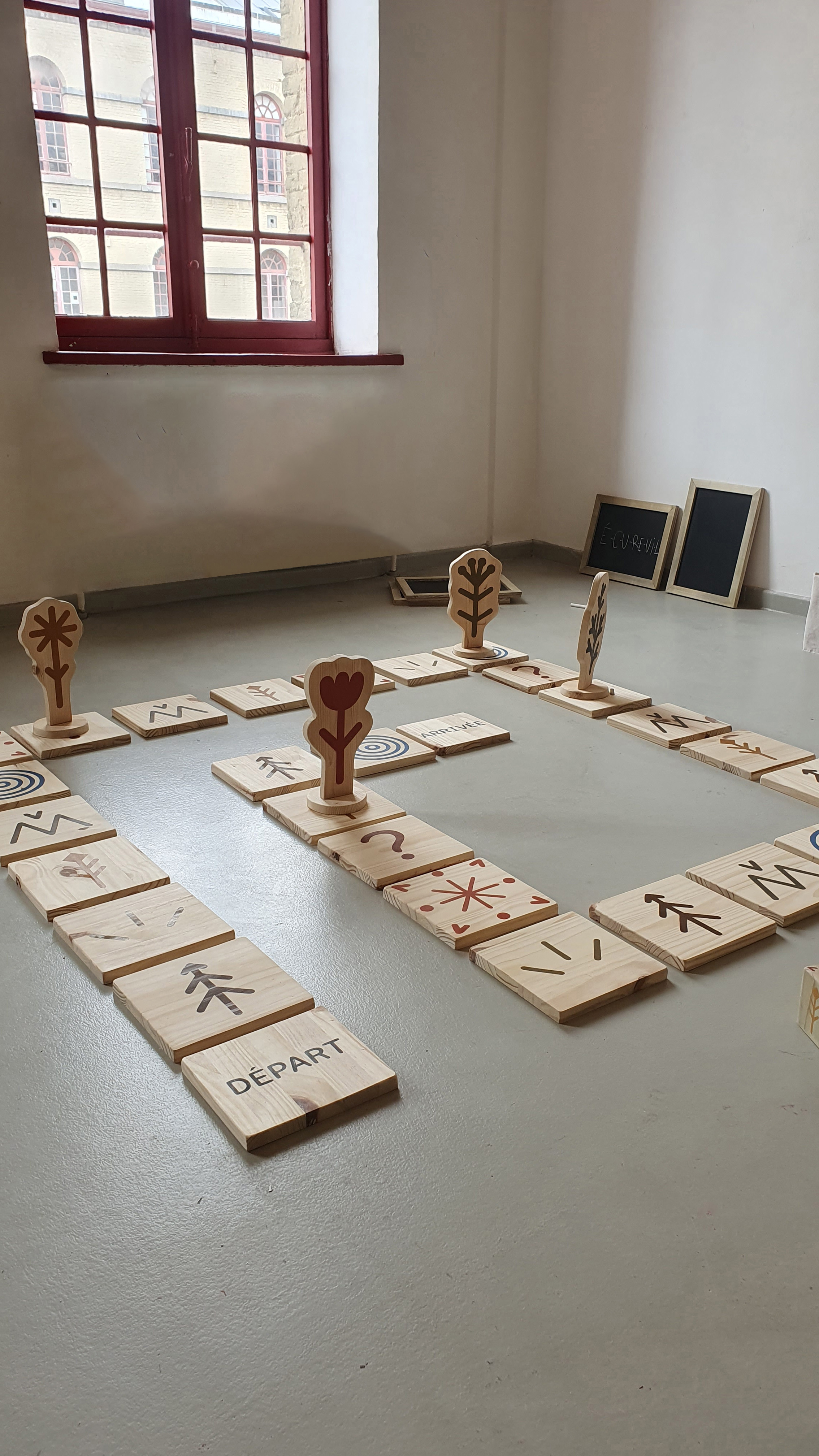 Installation du jeu à ARTS², avril 2024