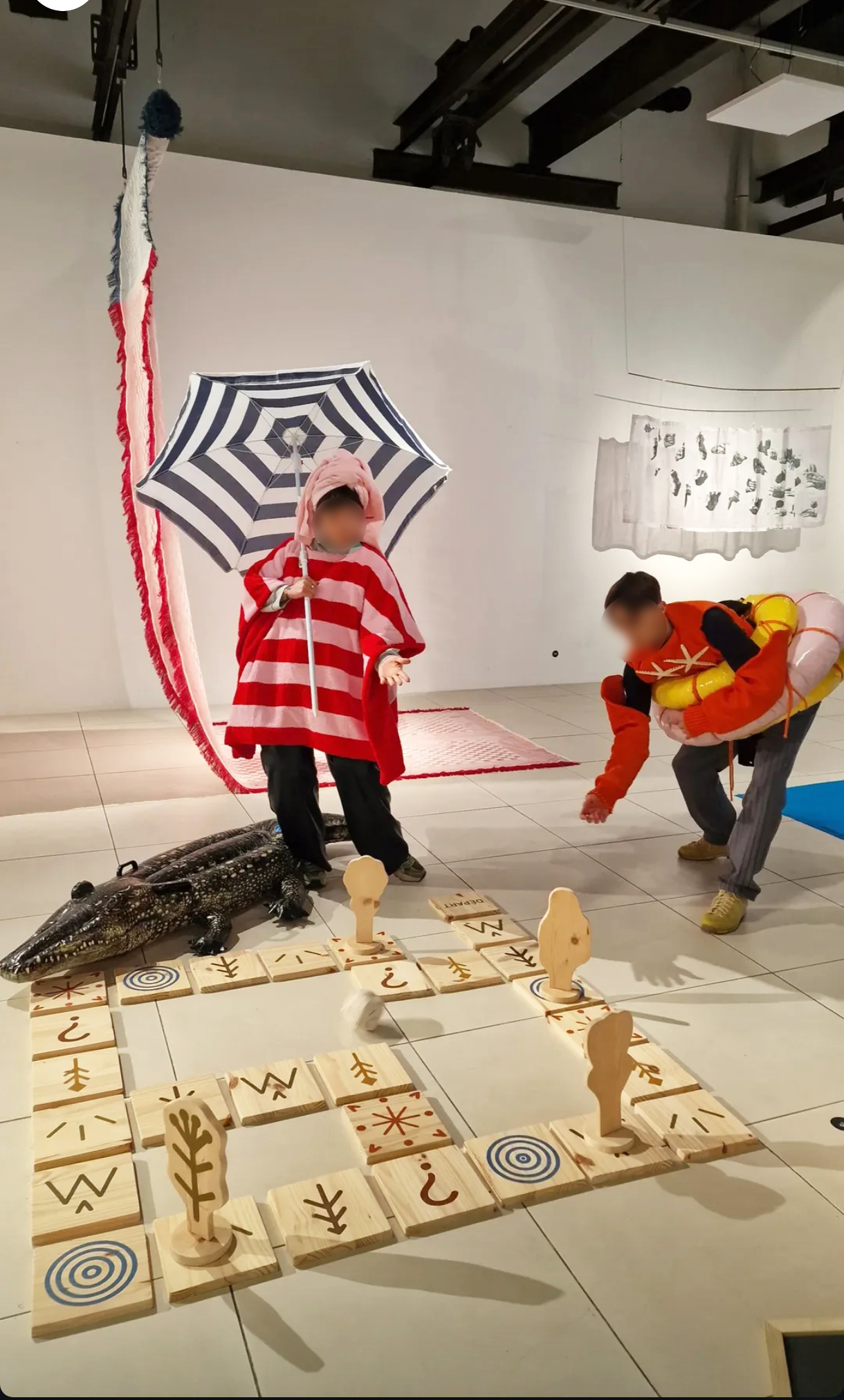 Animation du jeu lors de la Nuit des Musées, à Be Craft, dans le cadre du Prix Tremplin, octobre 2025