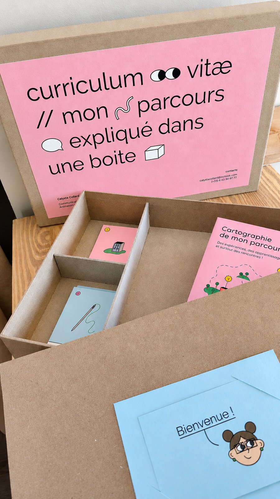 Présentation du contenu de la boîte