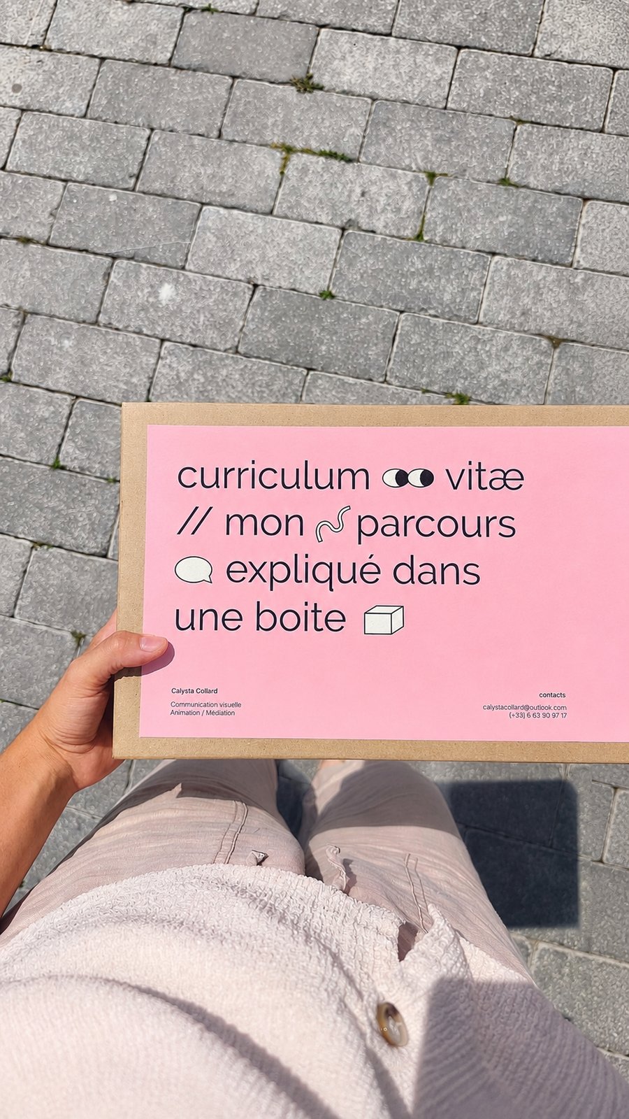 Présentation du contenu de la boîte