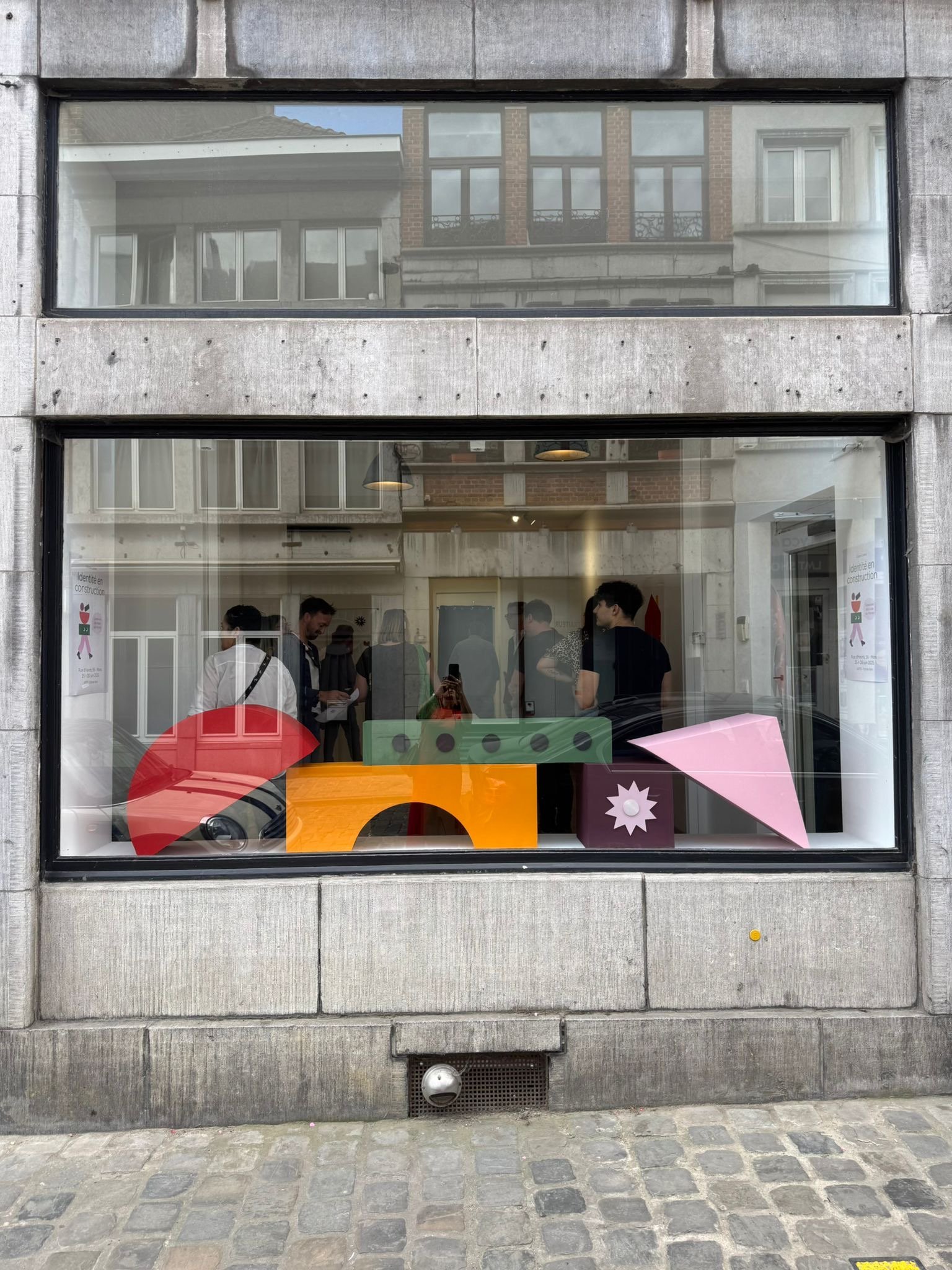 Installation au 56 rue d'Havré Mons, Juin 2025